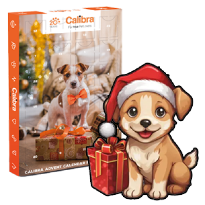 ADVENTNÝ KALENDÁR PRE PSOV – LETOS AJ OD CALIBRA