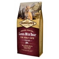 Carnilove Cat Lamb & Wild Boar Adult Sterilised 6kg