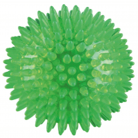 Ježatá loptička, pevný plast (TPR) 8 cm