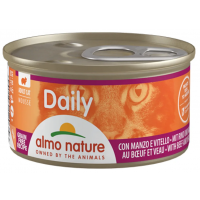 Almo Nature Daily Menu - Pena s hovädzím a teľacím 85g  (odber 24 ks)