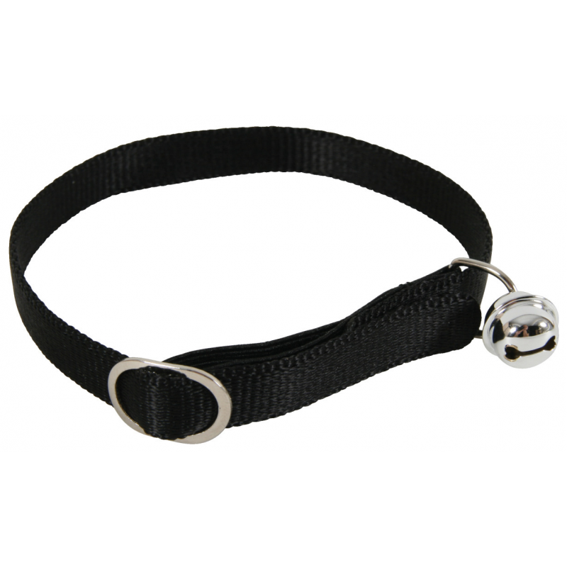 Obojek mačka nylon 10mm/30cm čierny Zolux