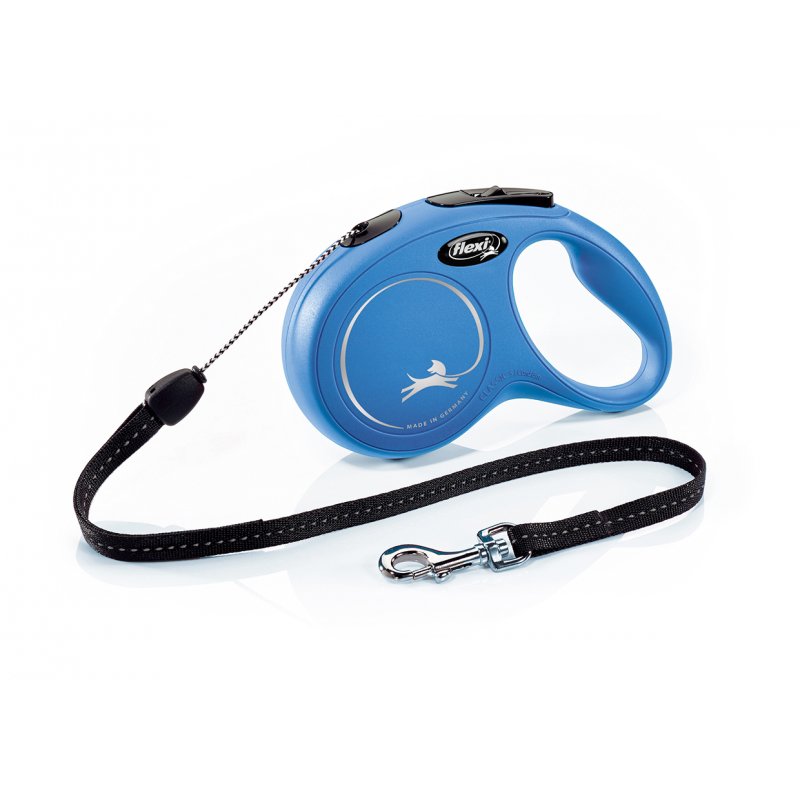 Vodítko FLEXI Classic modrá S lanko 8m/12kg