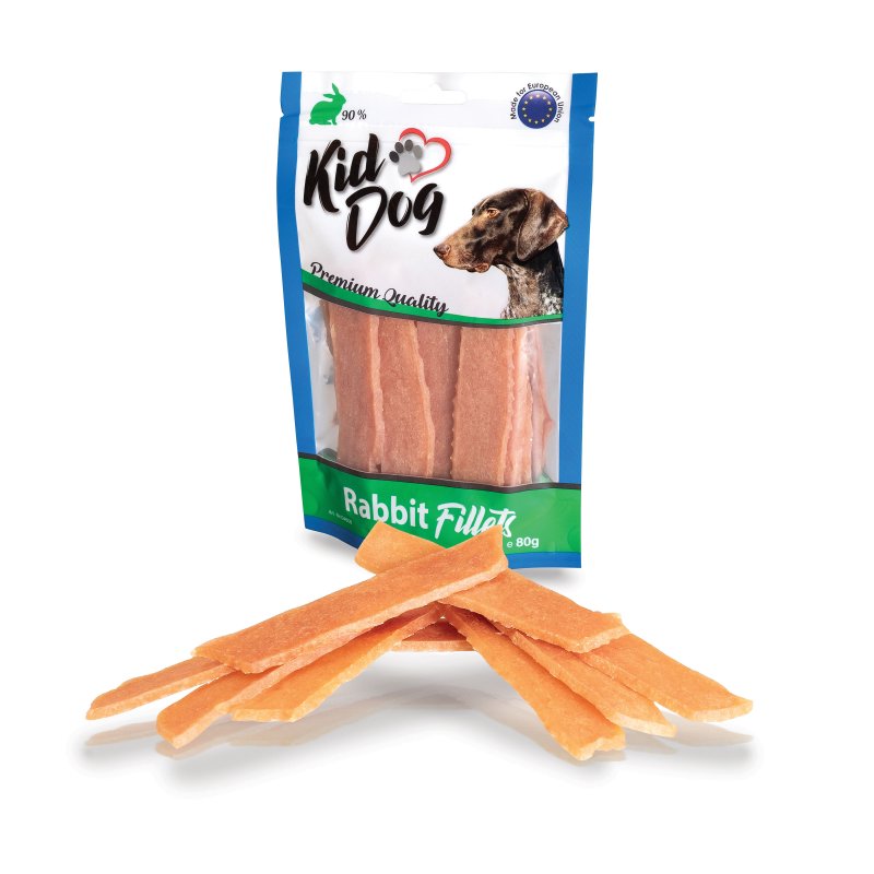 KIDDOG králičie filetované mäsko 80 g
