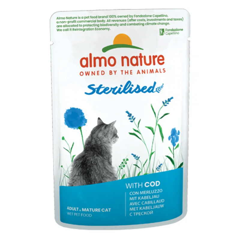 Almo Nature Holistic Sterilised - Treska 70g