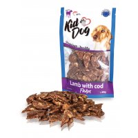 KIDDOG jahňacie lupienky s morskou treskou 80 g