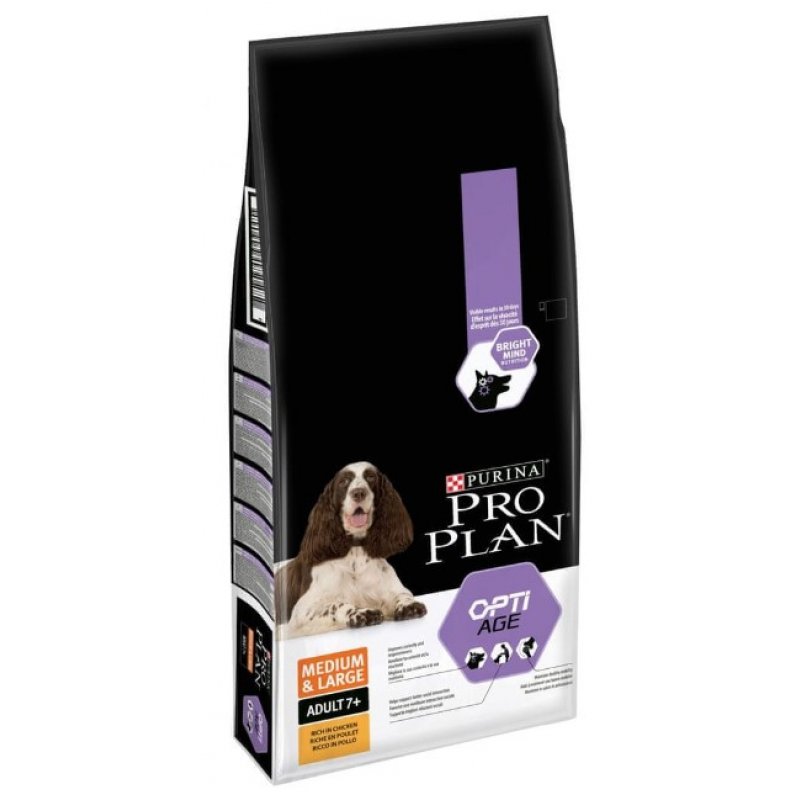 Purina Pro Plan Dog Adult 7+ Medium Large 14kg