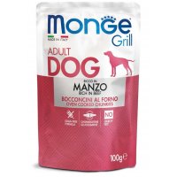MONGE GRILL kapsička s hovězím masem pro psy 100 g (min. odběr 24 ks)