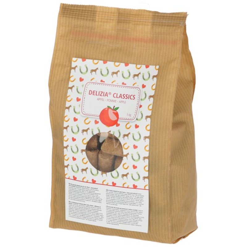 Pochúťka pre kone DELIZIA jablko 1kg