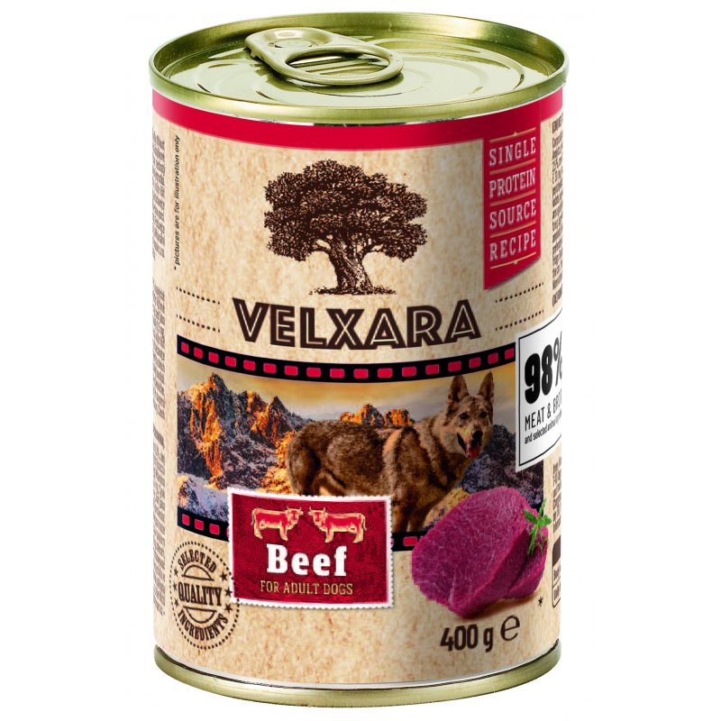 Velxara Pate Beef 400g for adult dogs