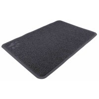 Predložka PVC s labkou, sivá k WC 40 x 60cm TR