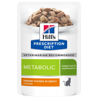 Hill's Feline PD Adult Metabolic Vrecko 12x85g