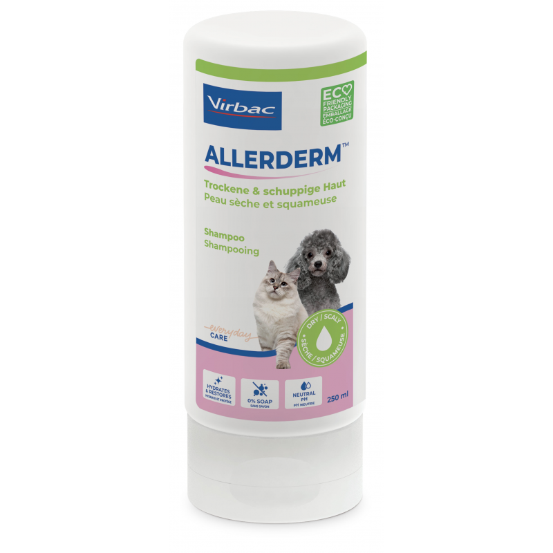 Allerderm suchá a šupinatá koža šampón 250ml