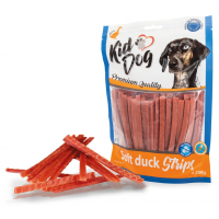 KIDDOG kachní proužek, měkké masíčko 250 g (min. odběr 5 bal.)