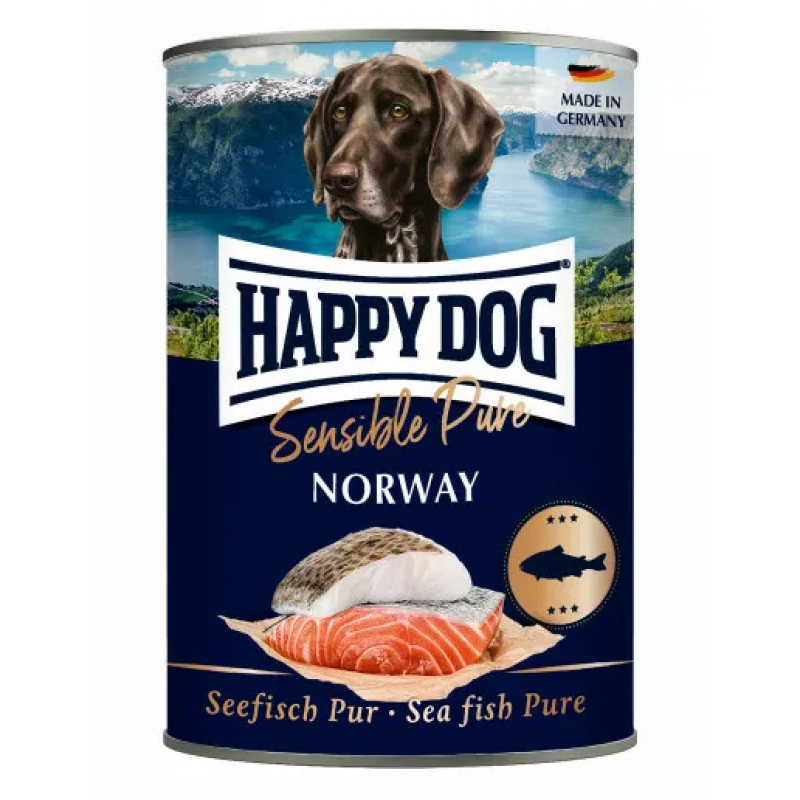 Happy Dog SENSIBLE Pure NORWAY (100% losos) 400 g