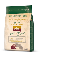 FITMIN DOG Medium Maxi Puppy Lamb & Beef 2,5 kg