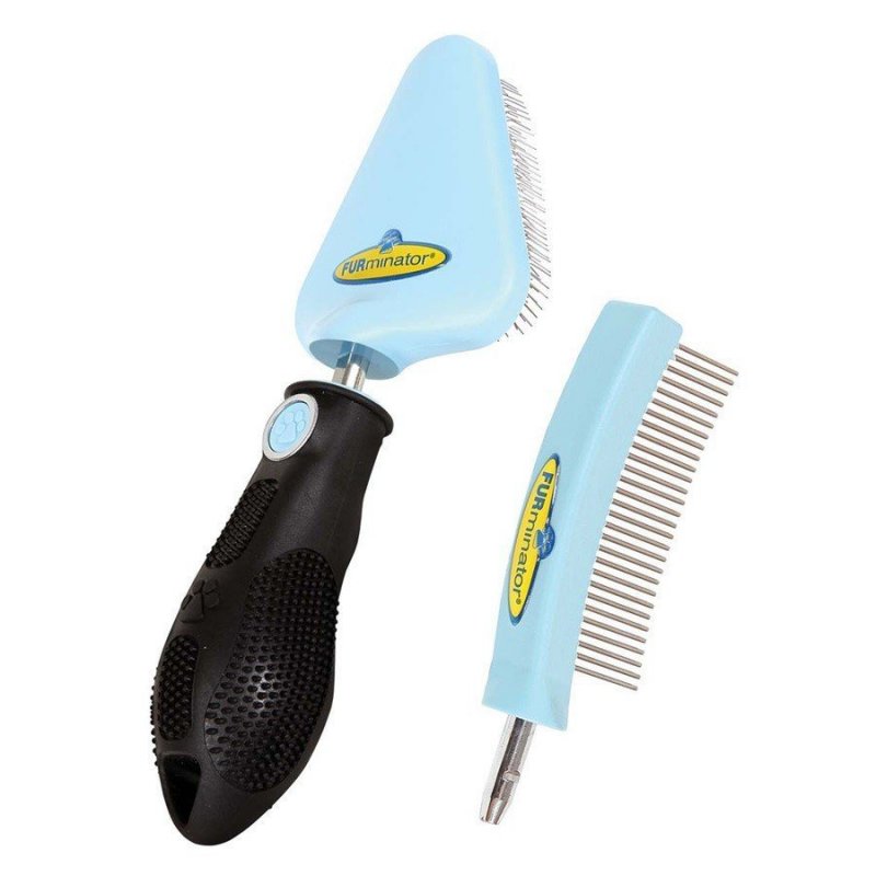 FURminator My Furst Groomer - set hrebeň a kefa pre šteňatá
