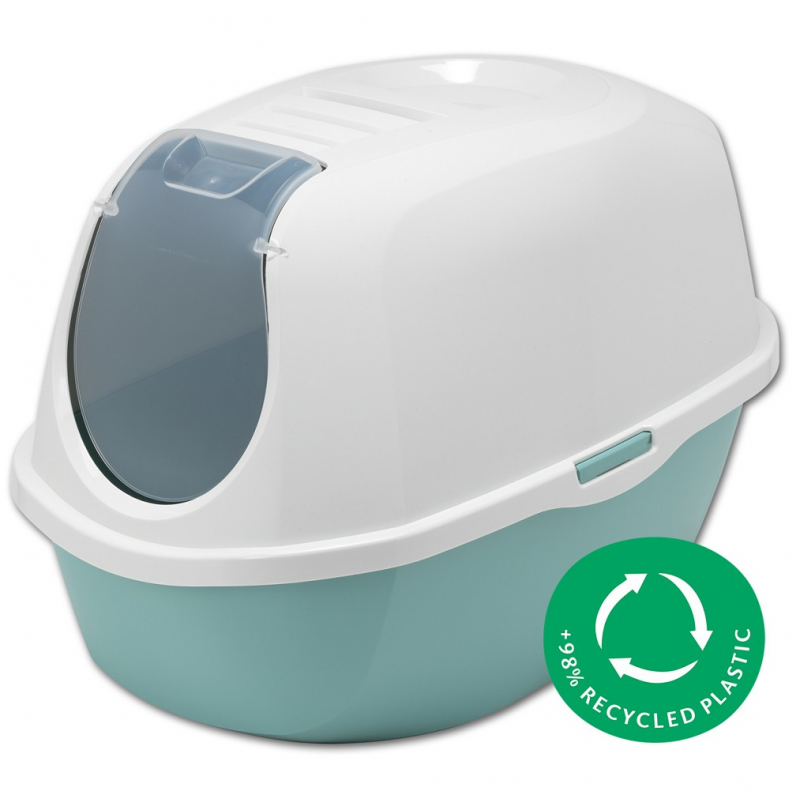 WC mačka SMART CAT kryté 54,5x39,1x40,3cm, sv.modrá
