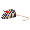 Hračka mačka Myš sisal s guličkami 10cm TR (1 kus)