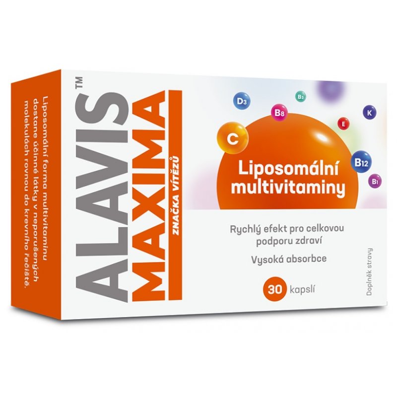 Alavis MAXIMA Liposomálne multivitamíny 30cps