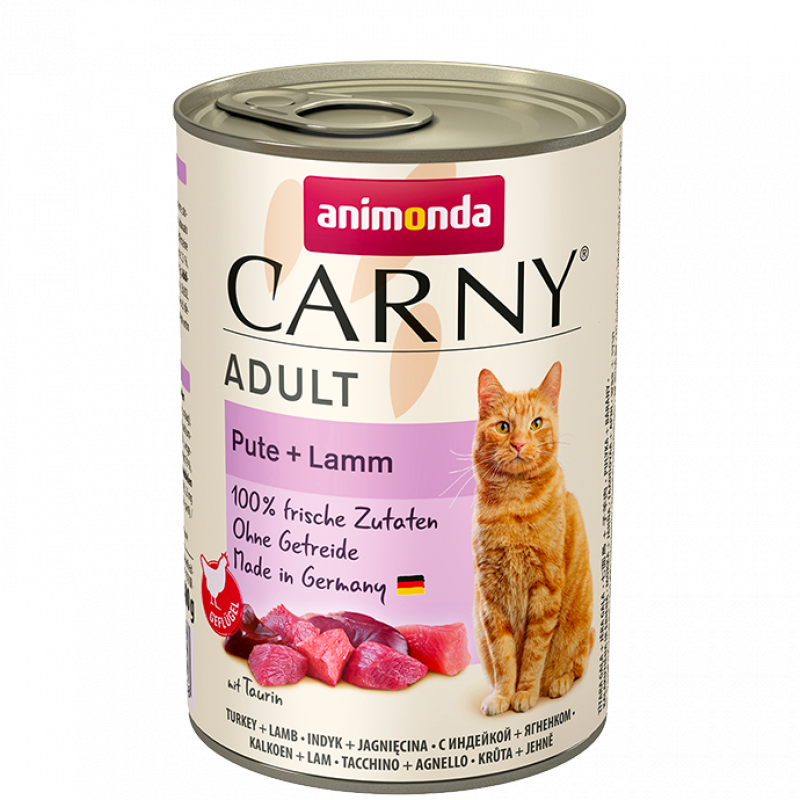 Animonda Carny konzerva Adult hovädzie + jahňacie 400g