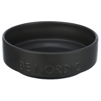 BE NORDIC keramická miska, 1.2l / 18 cm, čierna