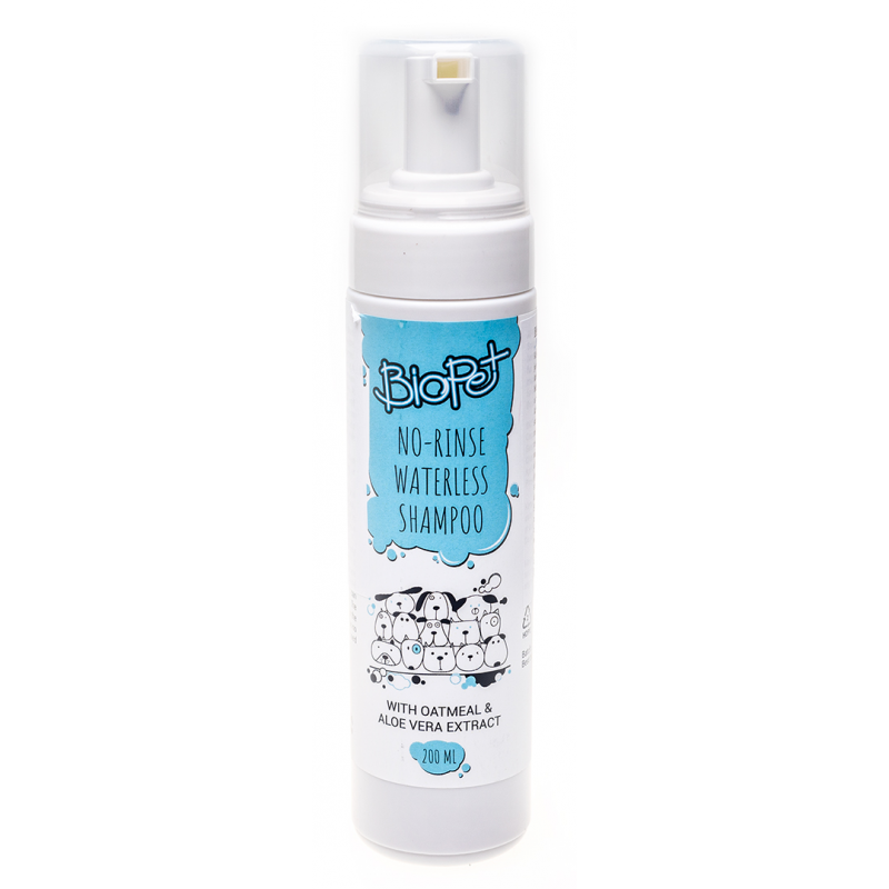 BIOPET bezoplachový šampón/pena 200ml