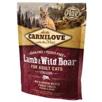 Carnilove Cat Lamb & Wild Boar Adult Sterilised 400g