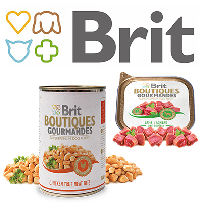 Brit Boutiques Gourmandes - labužnícka delikatesa pre psov