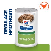 Hill's Prescription Diet Metabolic konzerva pre psov 370 g