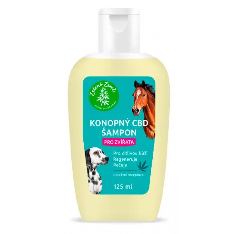 CBD šampón pre zvieratá 125ml