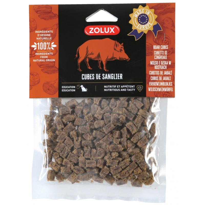 Pochúťka Kančie kocky 100g Zolux