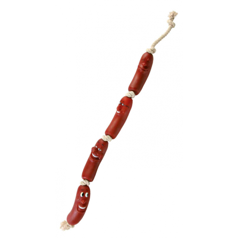 Trixie Klobásy na povrázku 75cm (4ks)