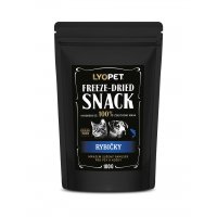 LYOPET Snack Dog & Cat Rybičky 100 g
