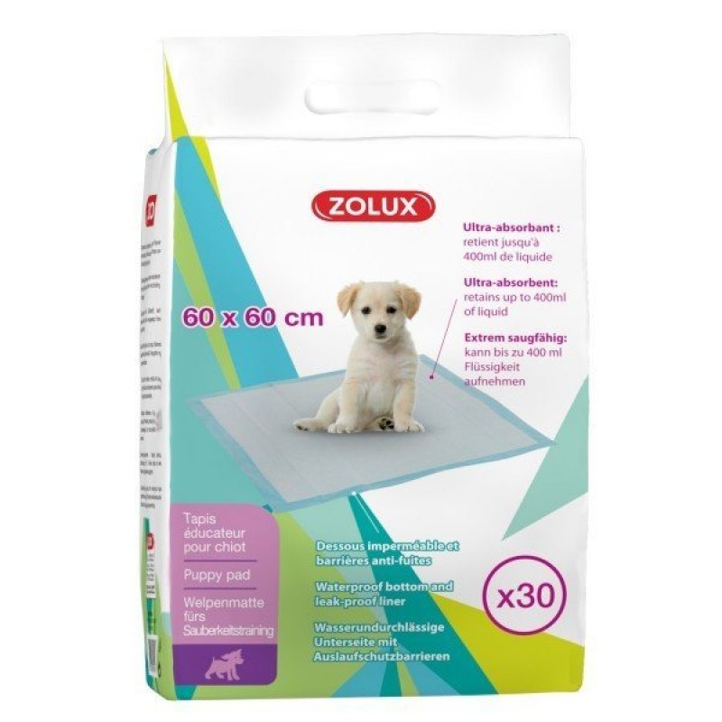 Podložka šteňa 60x60cm ultra absorbent bal 30ks Zolux
