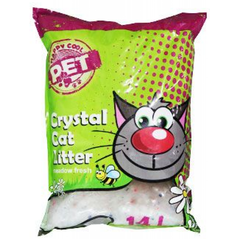 Podstielka Happy Cool Pet Silica Original 14l s vôňou