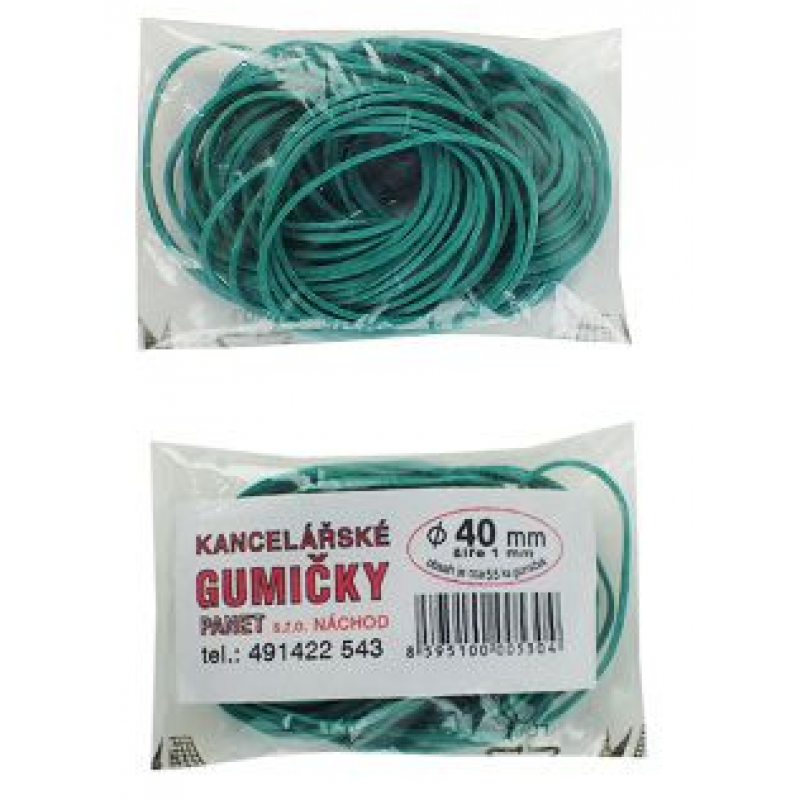 Gumičky 40 mm/55ks/bal