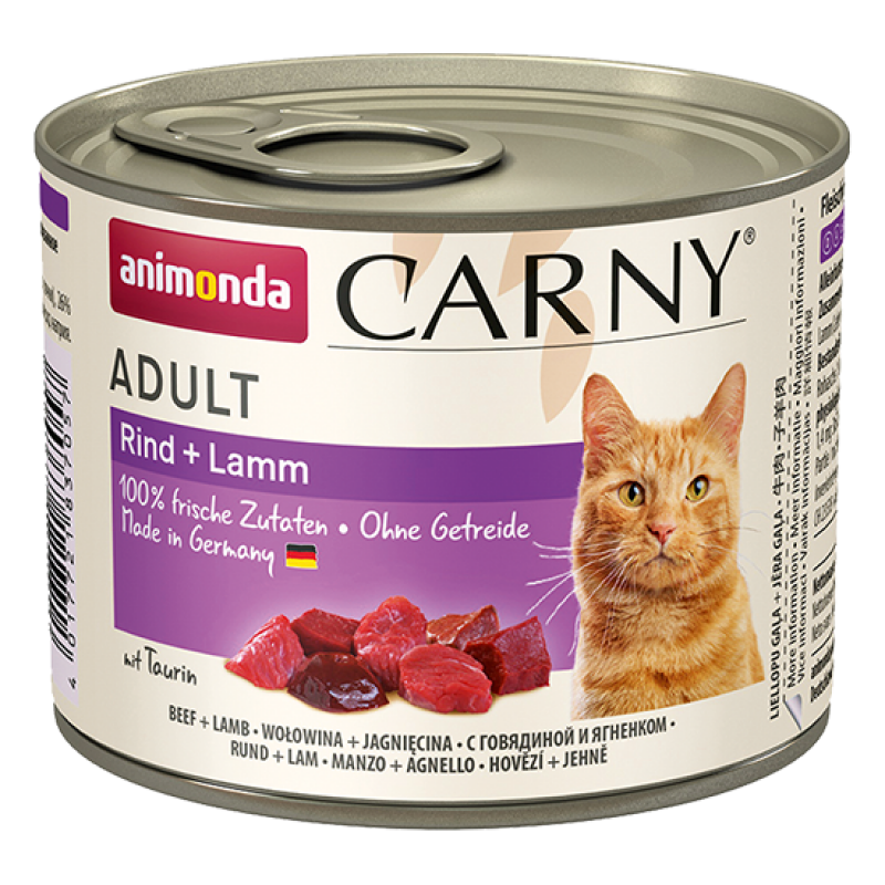 Animonda Carny konzerva Adult hovädzie + jahňacie 200g