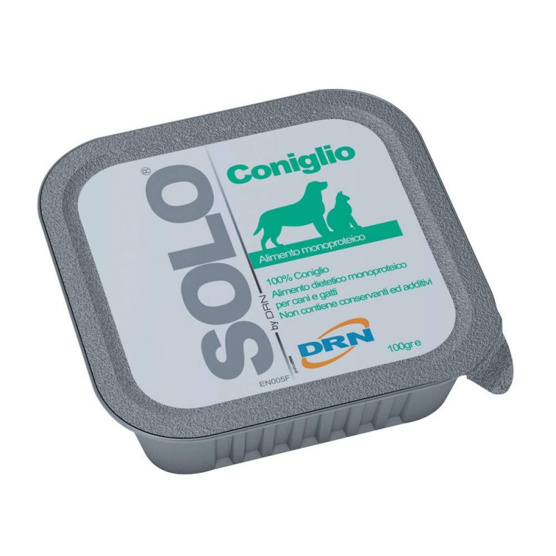 SOLO Coniglio 100% (králik) vanička 300g