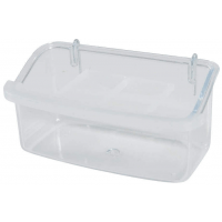 Kŕmidlo pre vtákov plast s deliacou mriežkou M 10cm Zolux