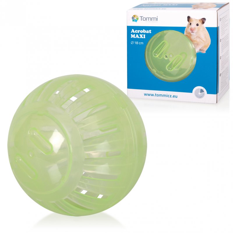 Hračka hlodavec Guľa Acrobat Maxi 18cm