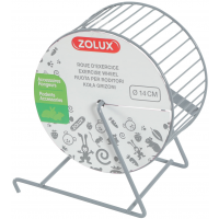 Kolotoč kovový priemer 14cm sivý Zolux