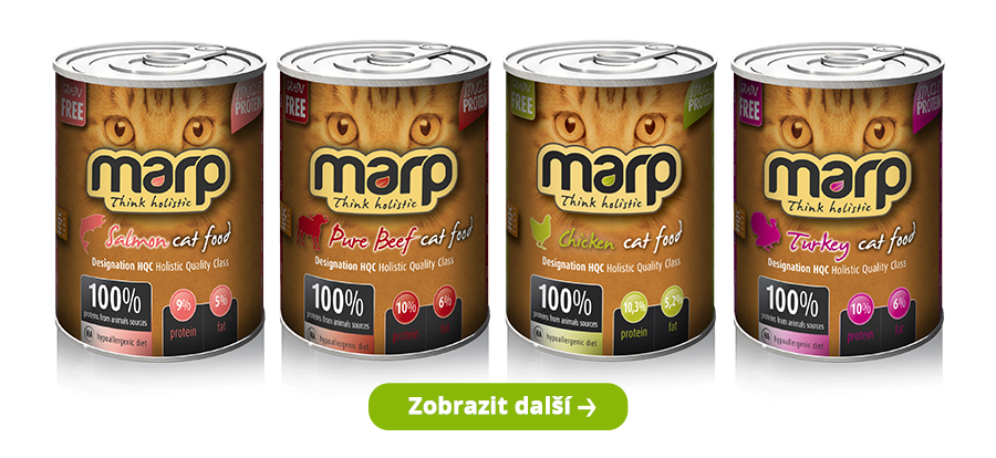 Marp konzervy pro kočky single protein