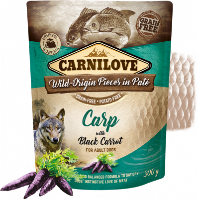 Carnilove Carp with Black Carrot kapsička pro psy