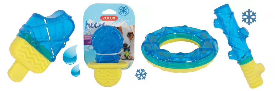 Zolux freeze chladící hračky pro psy