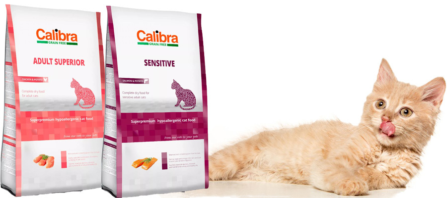 Calibra Cat Grain Free - přirozeně bezlepkové granule