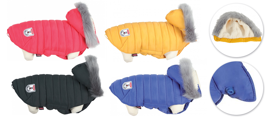 Prošívaná bunda obleček pro psy Zolux