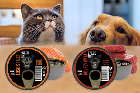 Falco Cat & Dog: konzervy pre skutočných mäsožravcov Falco Cat & Dog: konzervy pre skutočných mäsožravcov